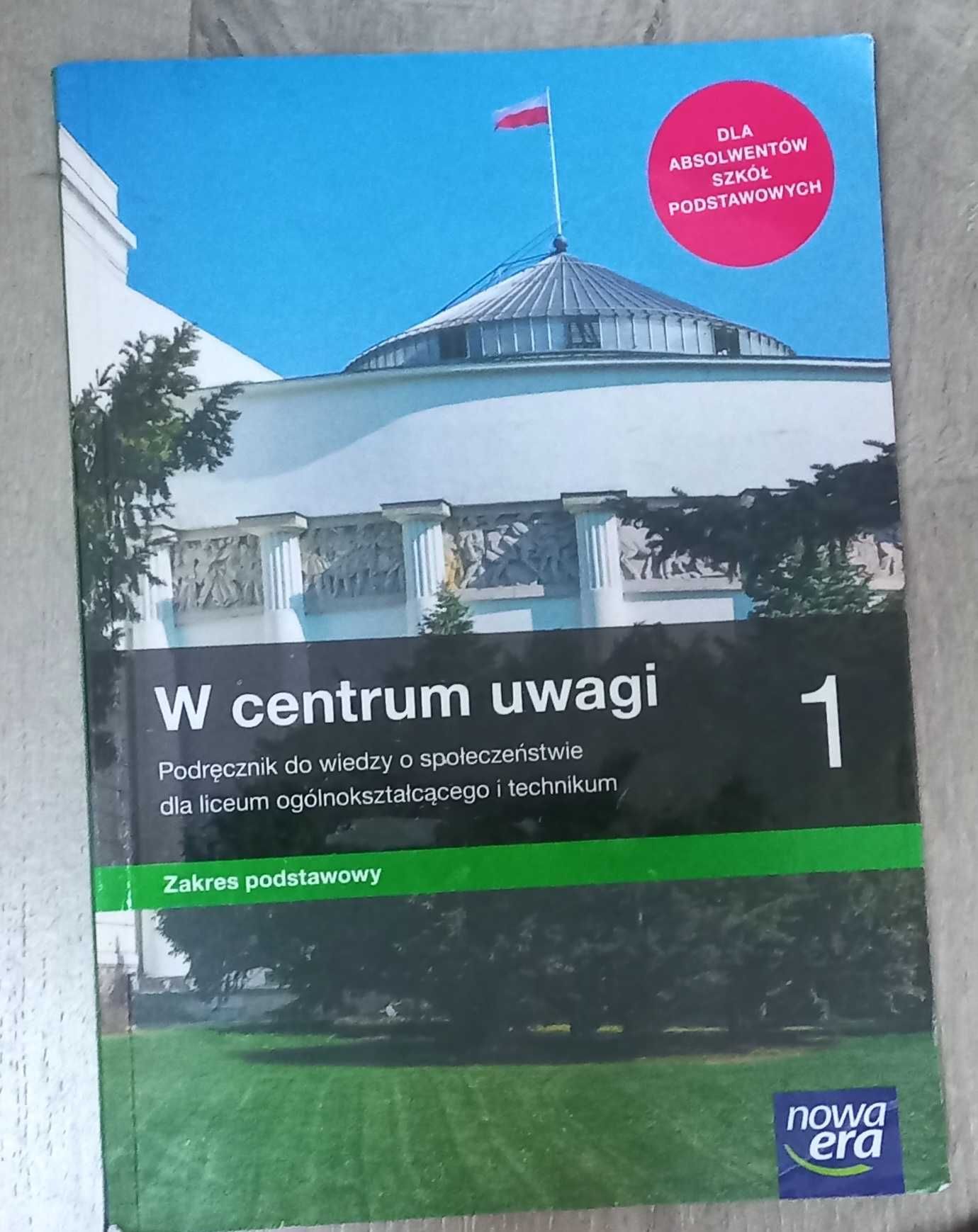 Podręcznik do WOSu - W centrum uwagi (r. wydania 2019)
