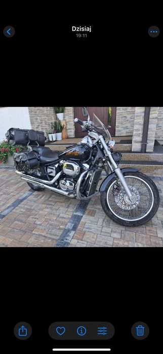 Honda Shadow black widow 750cc