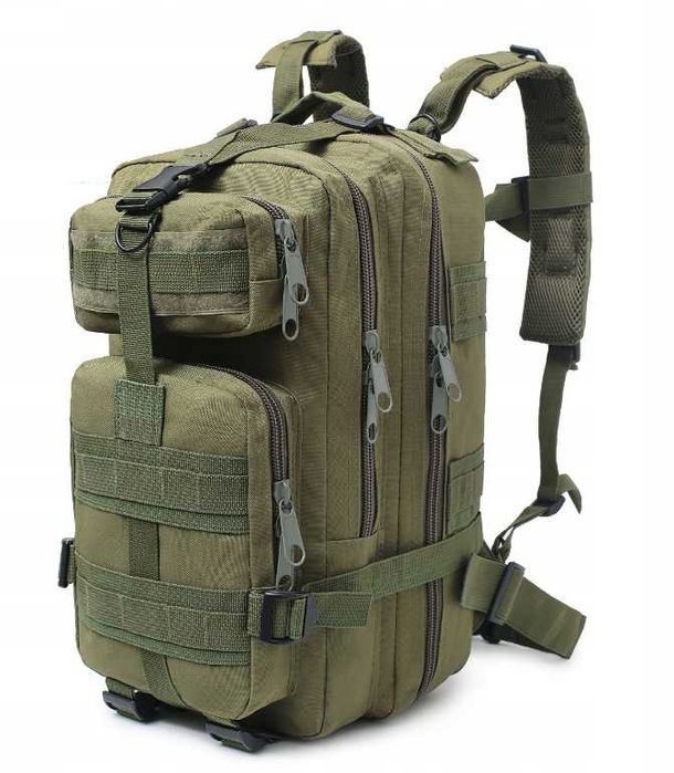 NOWY 30L plecak wojskowy, taktyczny, militarny, zielony, sportowy