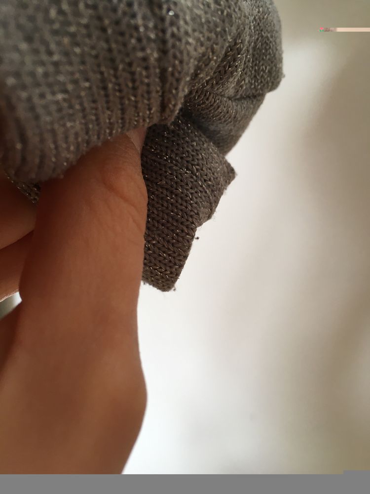 r. XS esmara sweterek sweter ze srebrną nitką