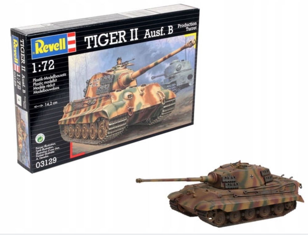 Model do sklejania Revell 03129 czołg Tiger ll