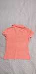 Polo laranja Lacoste