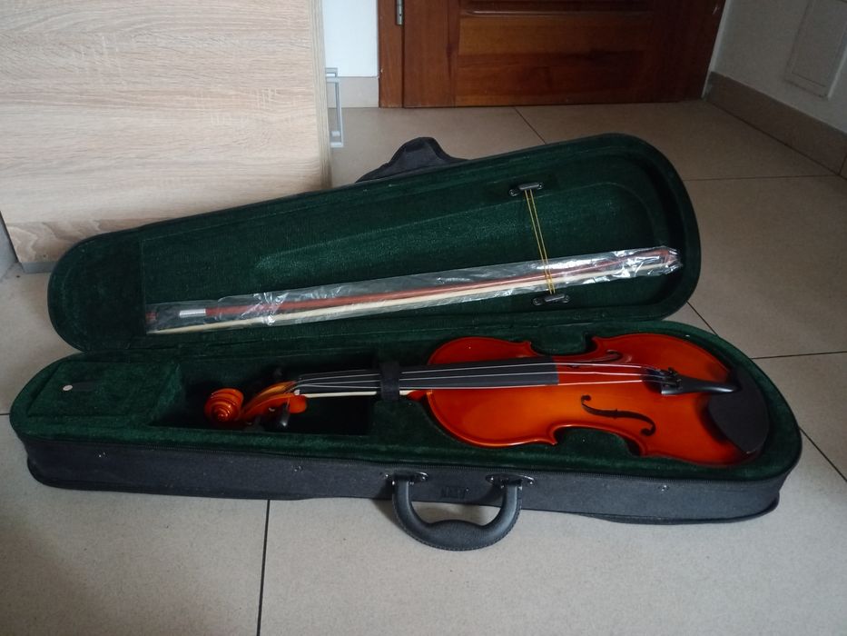 Skrzypce dla początkujących w pokrowcu