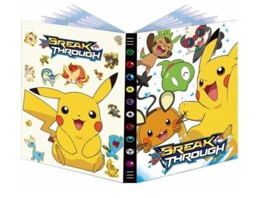 Duży Album na karty Pokemon 432karty XXL+ gratis 100 kart