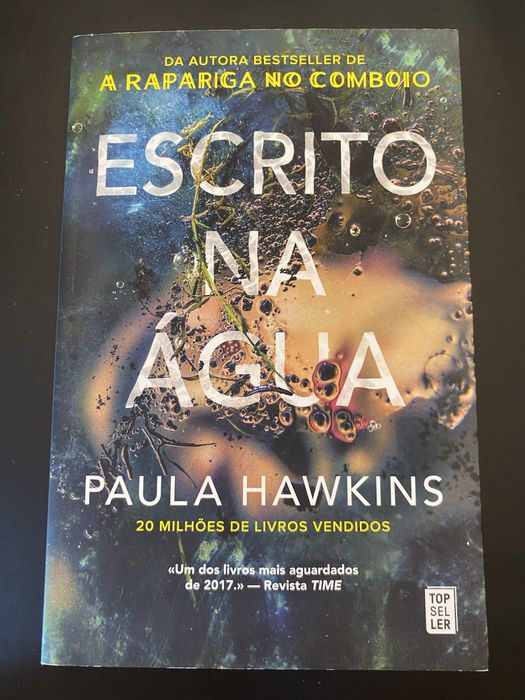 Livro Escrito na Água de Paula Hawkins