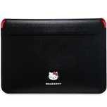 Pokrowiec Hello Kitty PU Metal Logo na laptopa 14" - czarny
