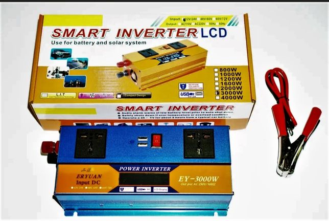 Инвертор smart 12/220 3000w