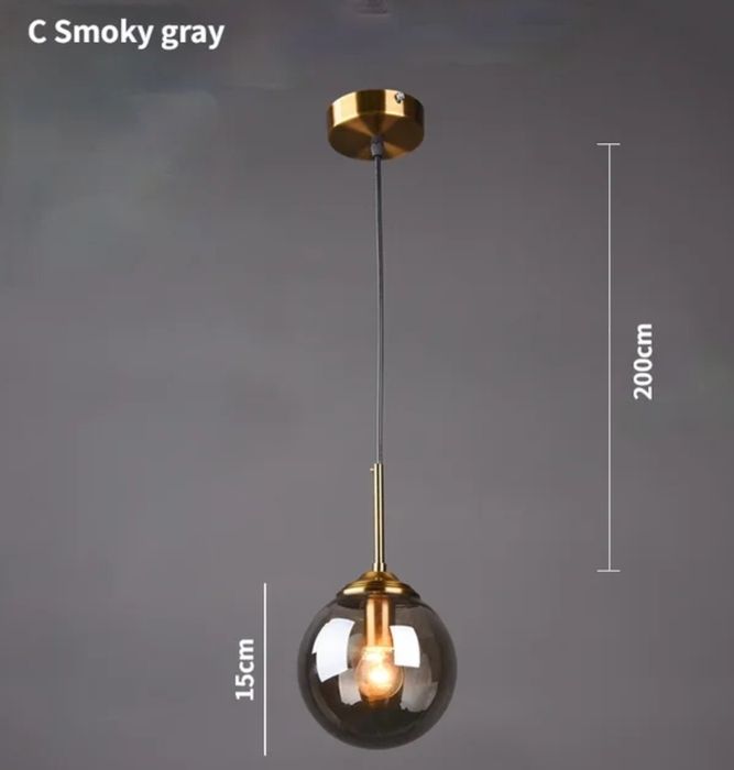 Люстра підвісна на шнурку