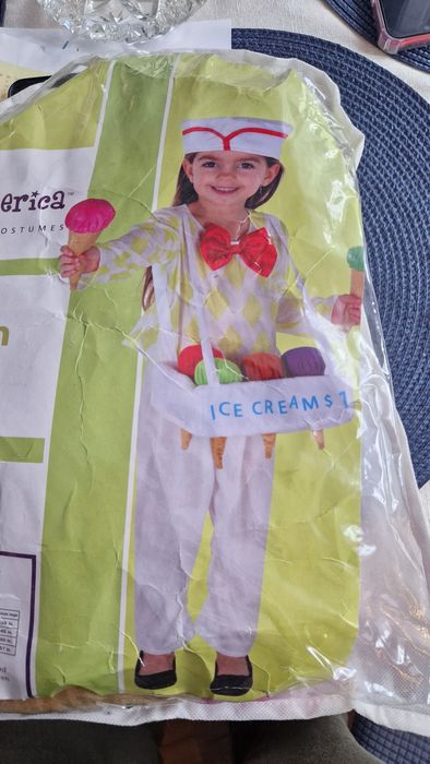 Przebranie sprzedawca lodów