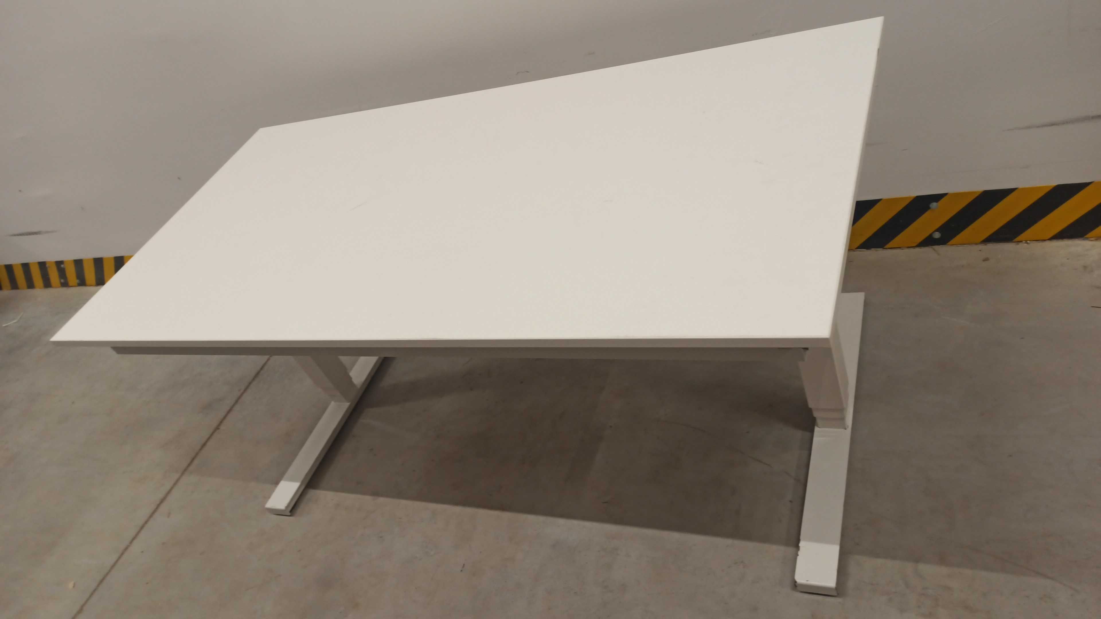 Biurko białe 80x160