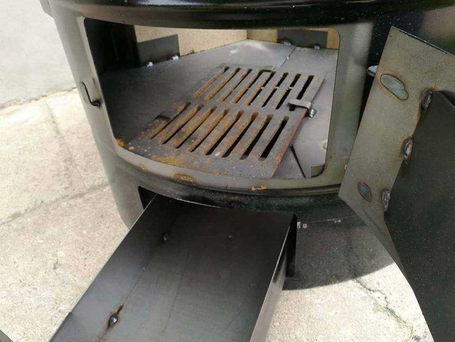 Parnik węglowy parownik ocynkowany Pojemność: 60L / 100L /160L Szamot