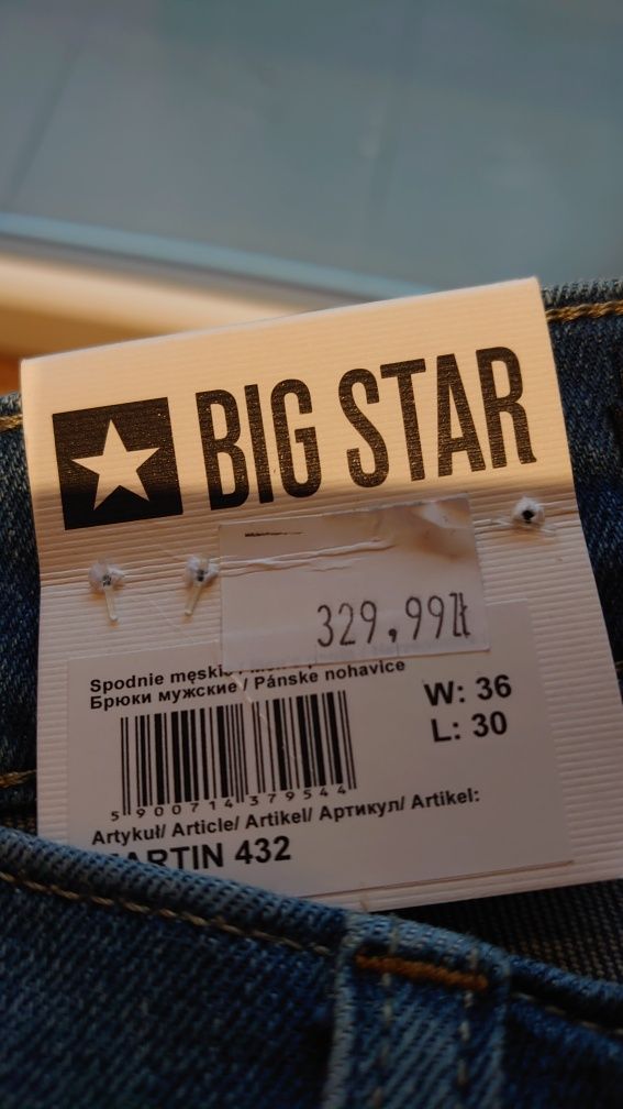 Spodnie Big Star