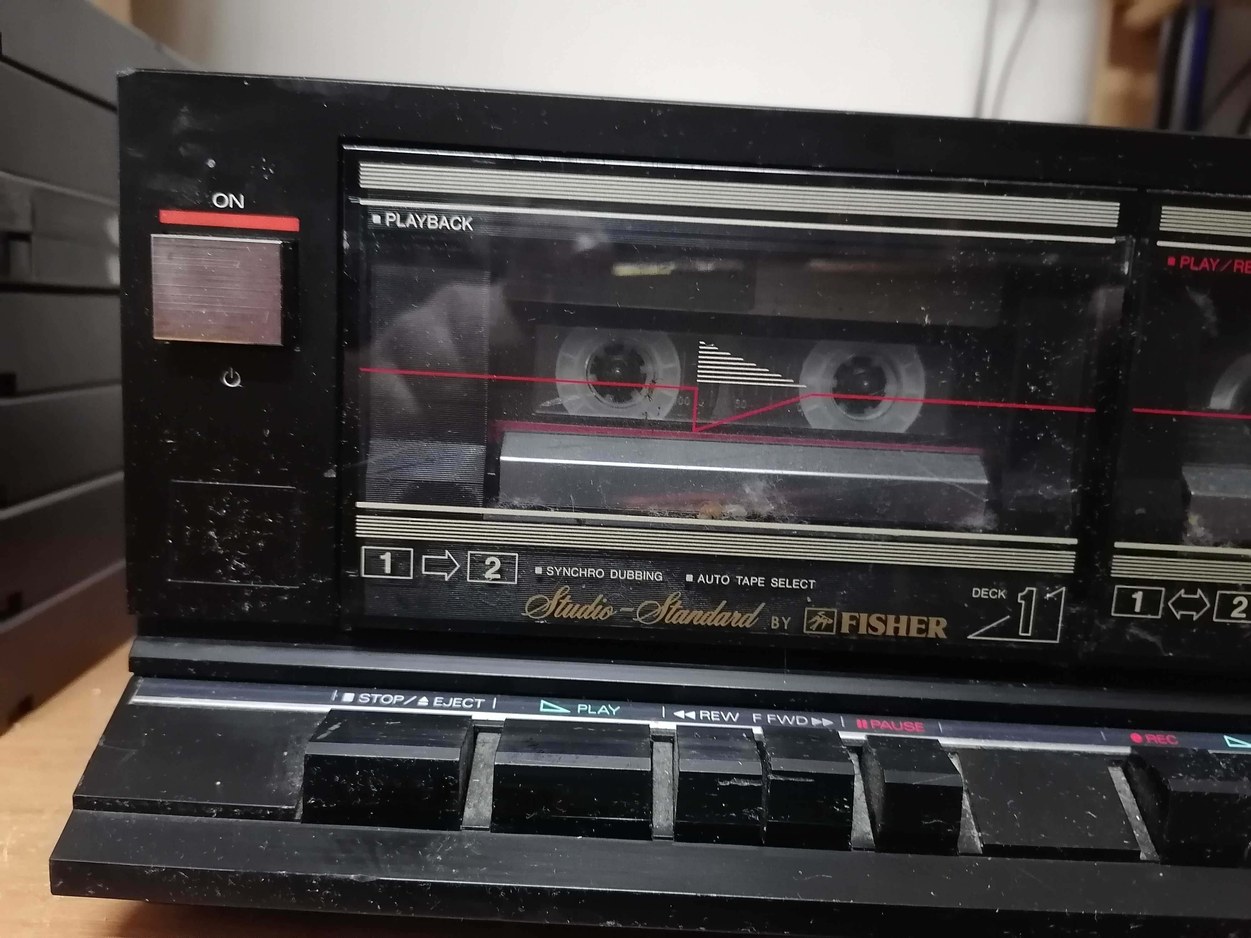 Magnetofon kasetowy Fisher CR-W1223R HIFI