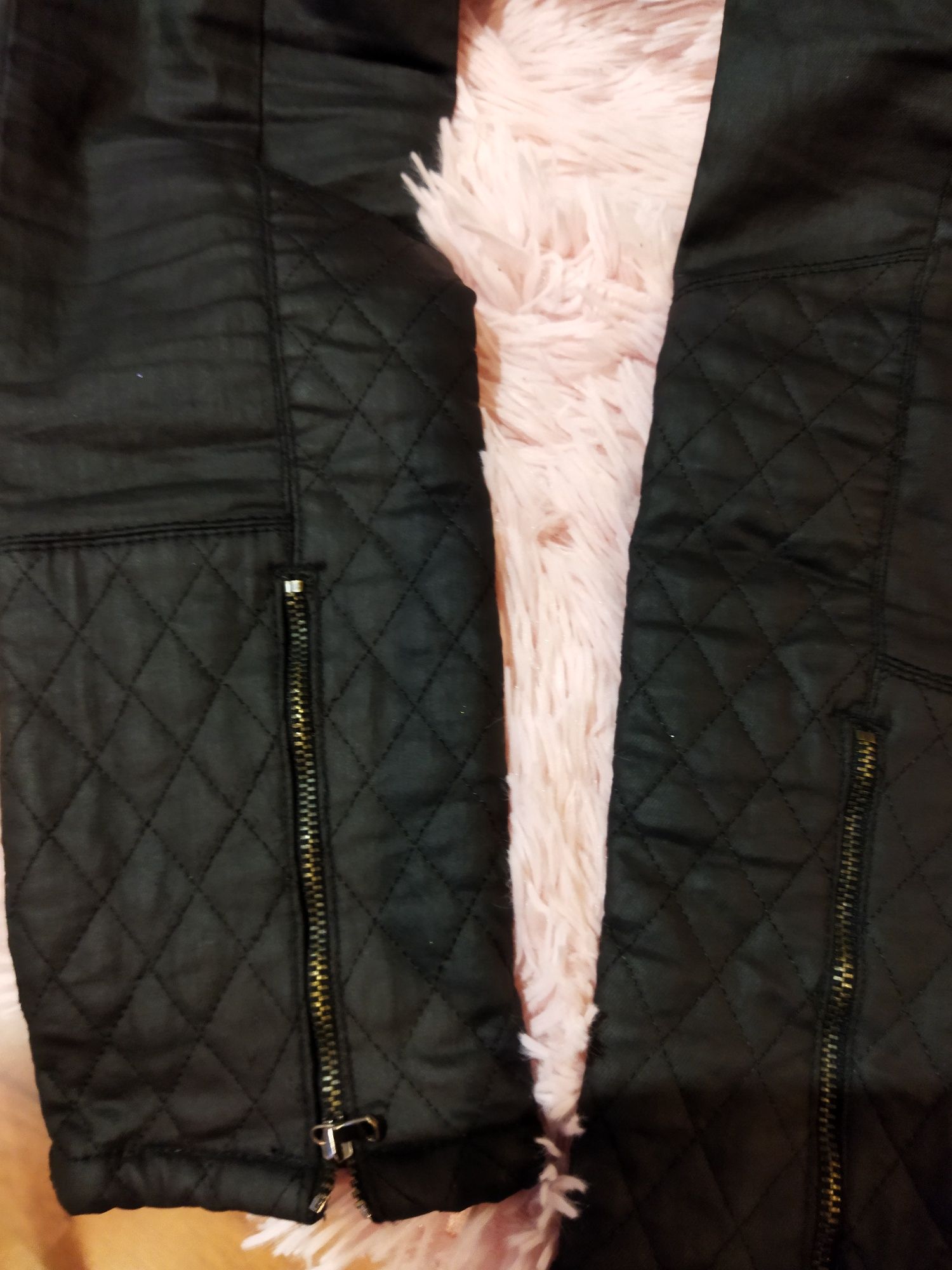 Spodnie woskowane 36