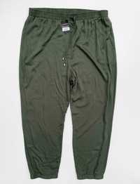 Spodnie Zielone Gumki Jogger Nowe Peacocks 4XL 48