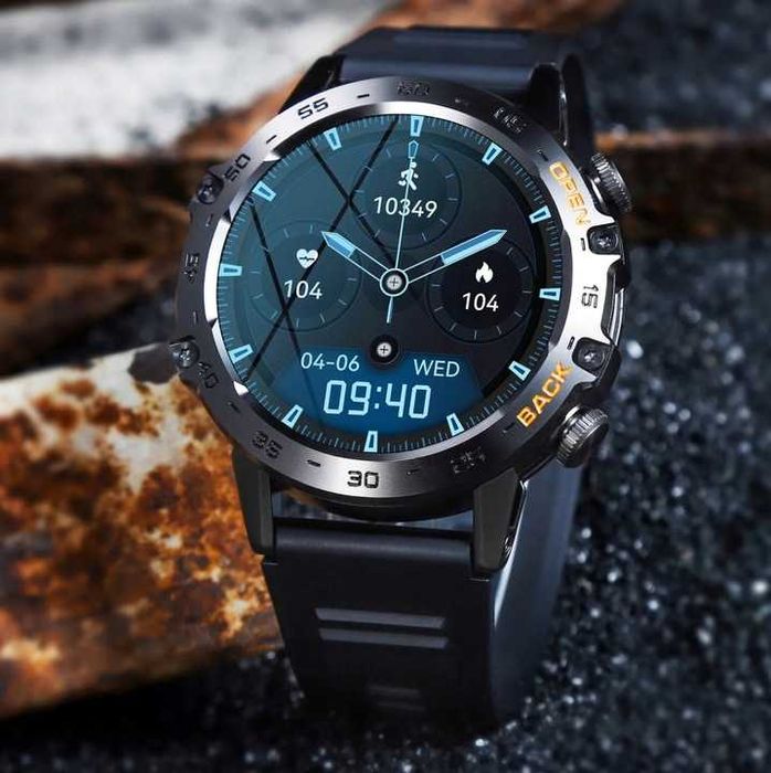 Zegarek NOWY Męski Smartwatch Profesjonalny Wodoodporny PL menu