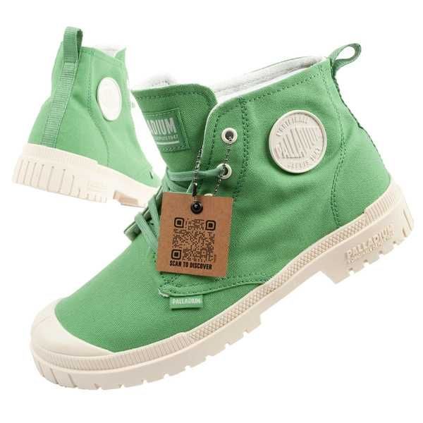 Buty sportowe męskie za kostkę Palladium Pampa SP20 zielone r. 39-47
