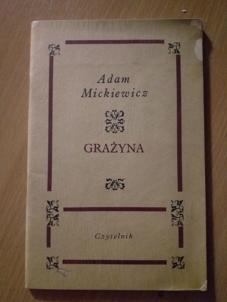 "Grażyna" Adam Mickiewicz