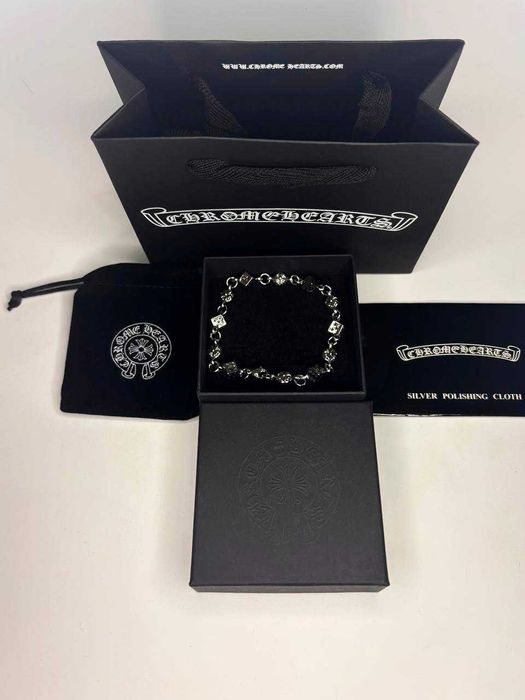 Браслет Chrome Hearts | Браслет на руку Хром Хартс | Нові