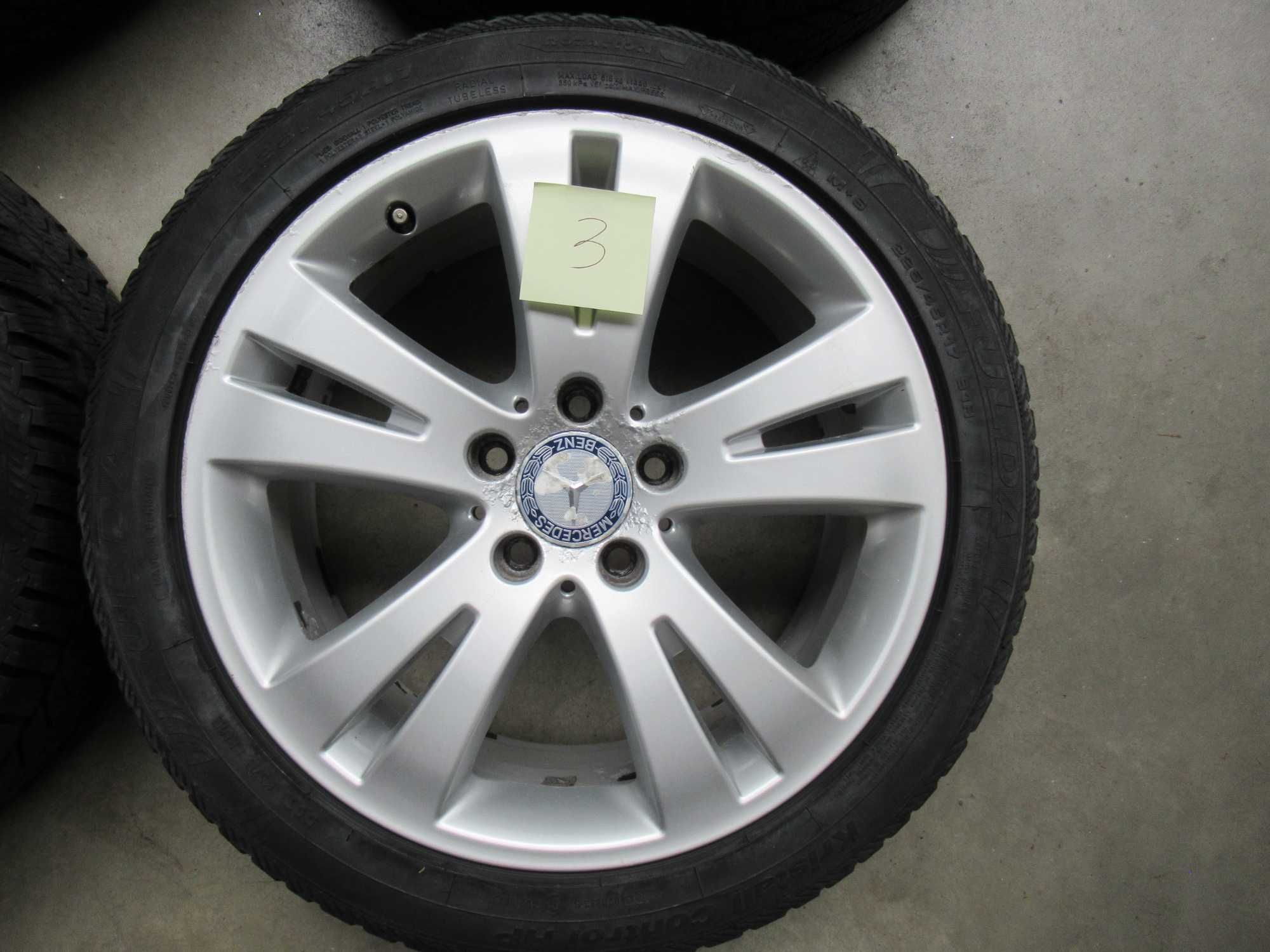 koła Mercedesa 17" z oponami 225/45 R17