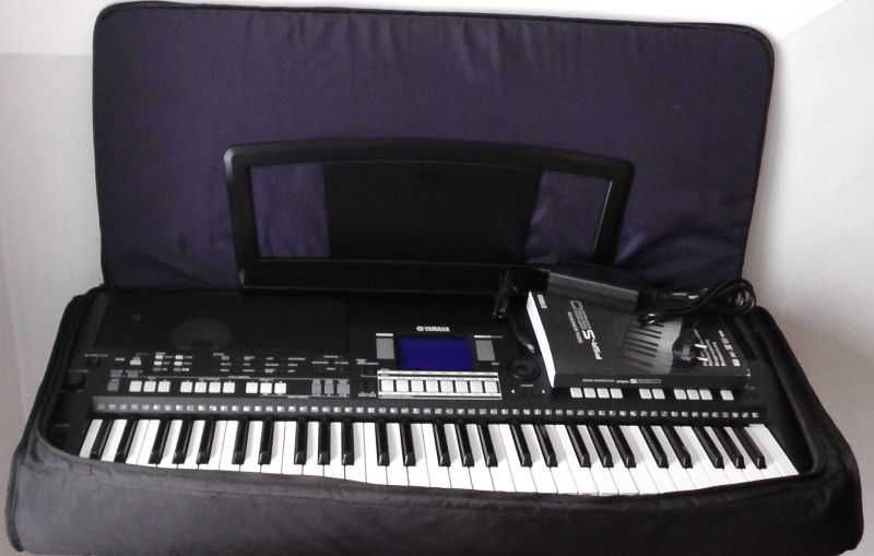Yamaha PSR-S550 USB LCD keyboard instrument klawiszowy