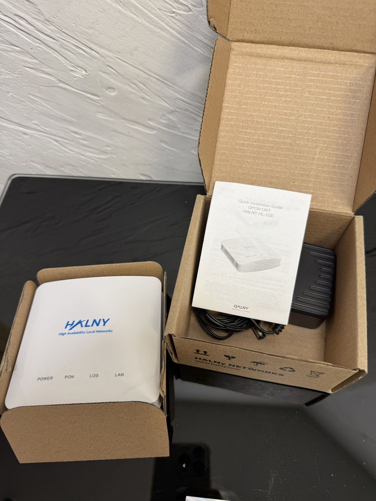 HALNy NETWORK HL-1GE GPON ONT światłowodowy terminal