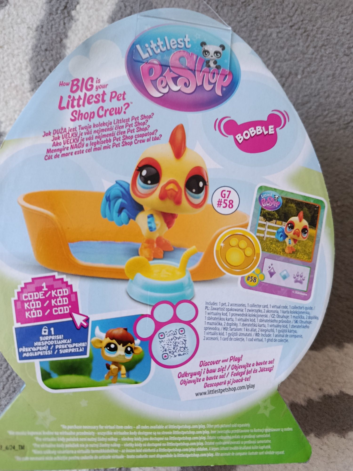 Littlest Pet Shop kogut zestaw nowy