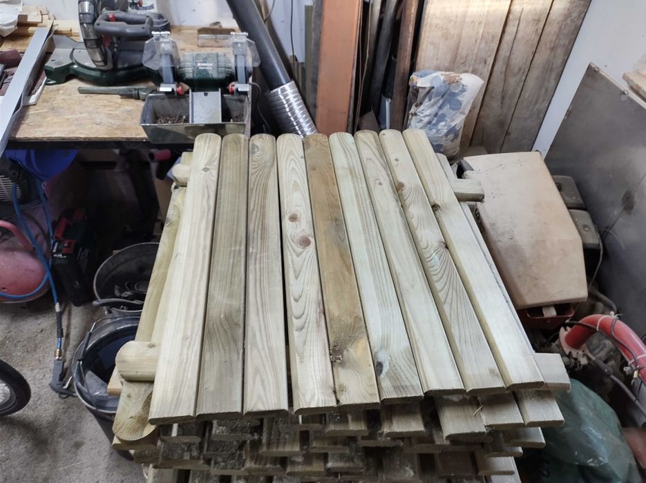 Sztachety drewniane 80 cm