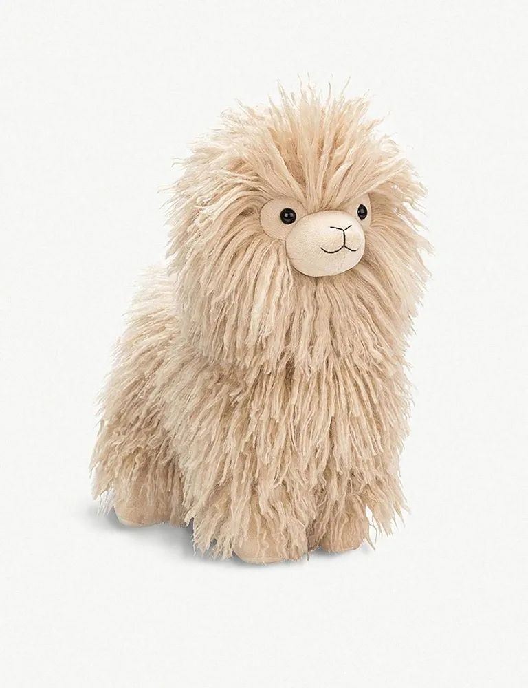 Мягкая игрушка Jellycat Luscious Llama, лама, трендовая игрушка