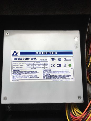 Блок живлення Chieftec CHP-500A (АТХ)