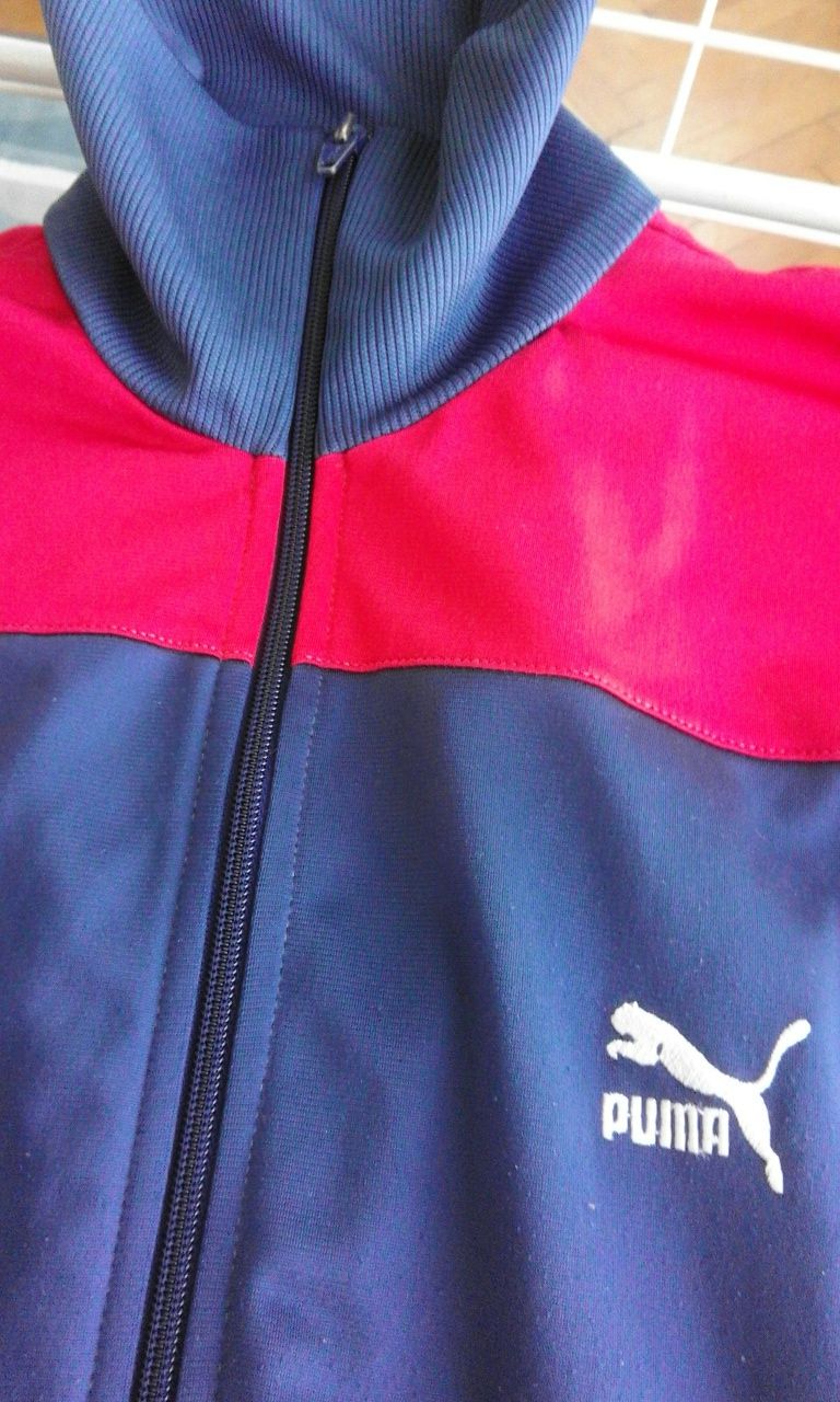 Puma sportowa klubowa bluza siatkówka,oryginał ,perełka vintage