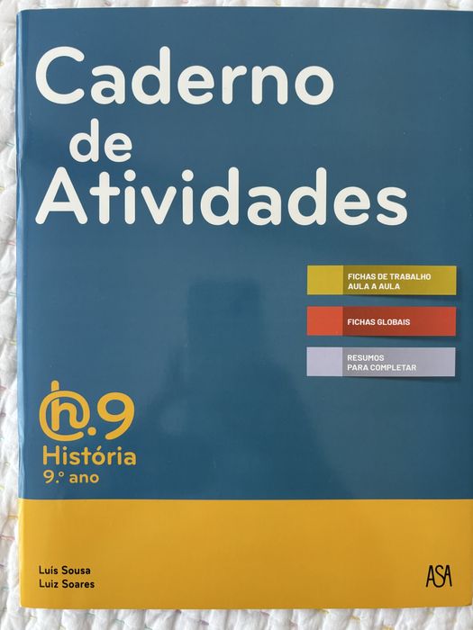Cadernos de actividades do 7.o, 8.o e 9.o ano. Novos