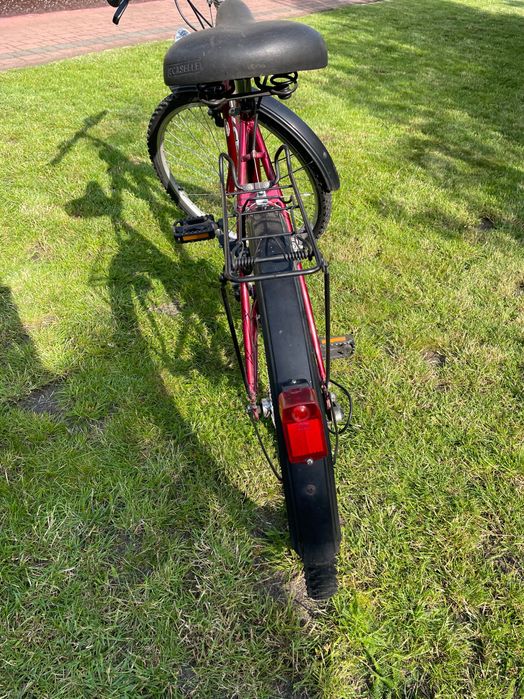 rower azzax excelsior czerwony, 15 shimano, carboferric 38 / 42