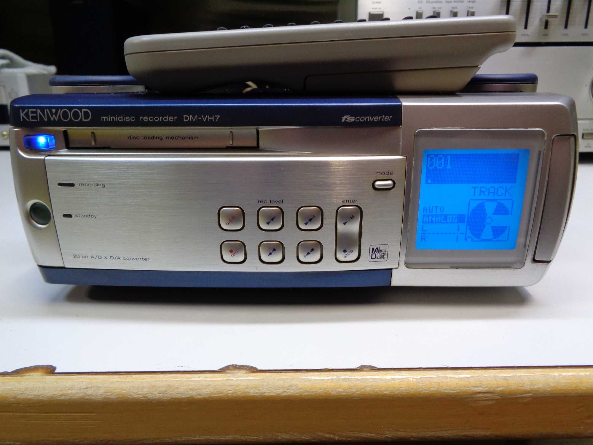 Minidisc Kenwood DM-VH7 + Pilot