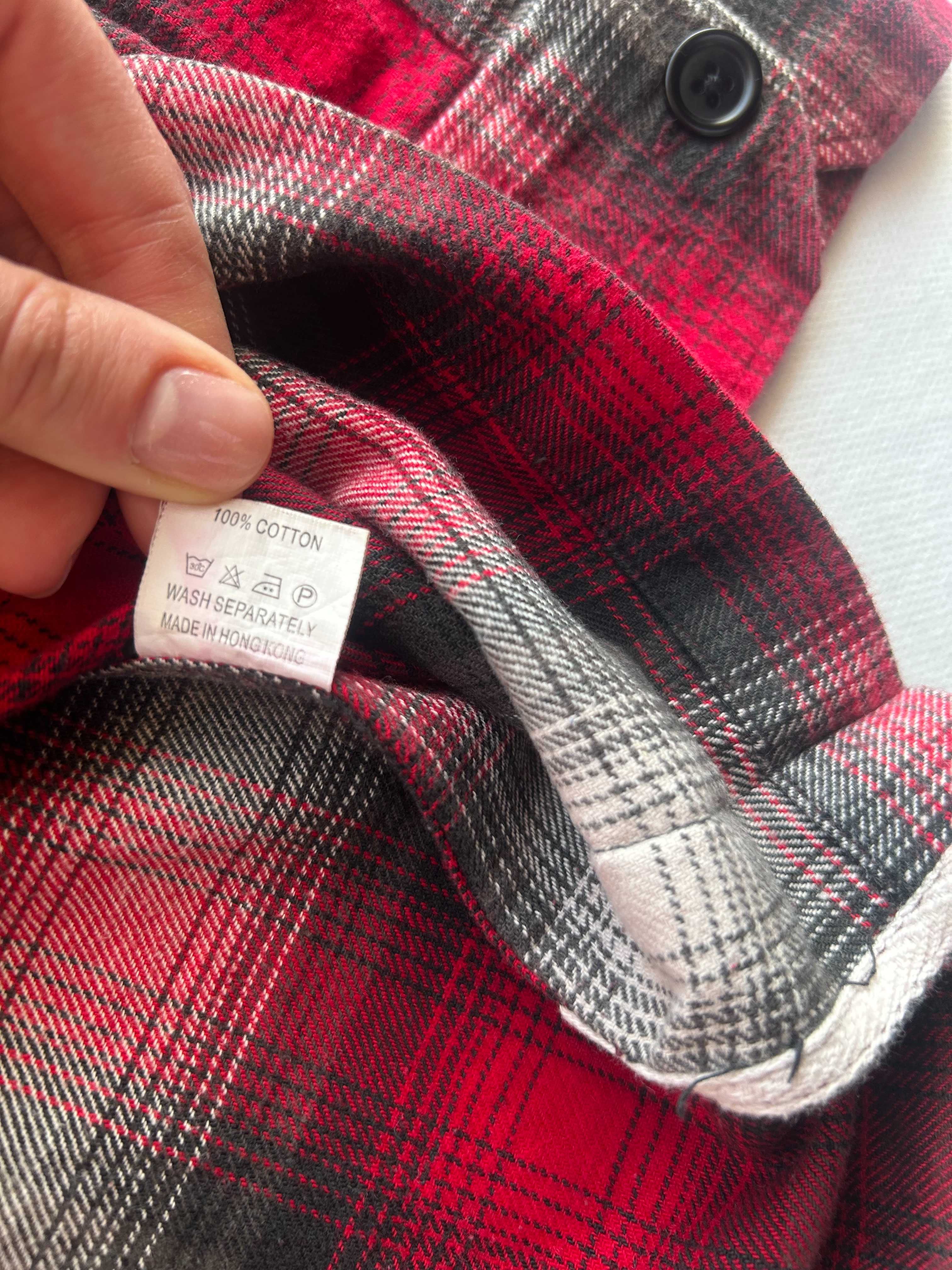 Ralph Lauren _ Flanelowa koszula w kratę XL _ 100% bawełna