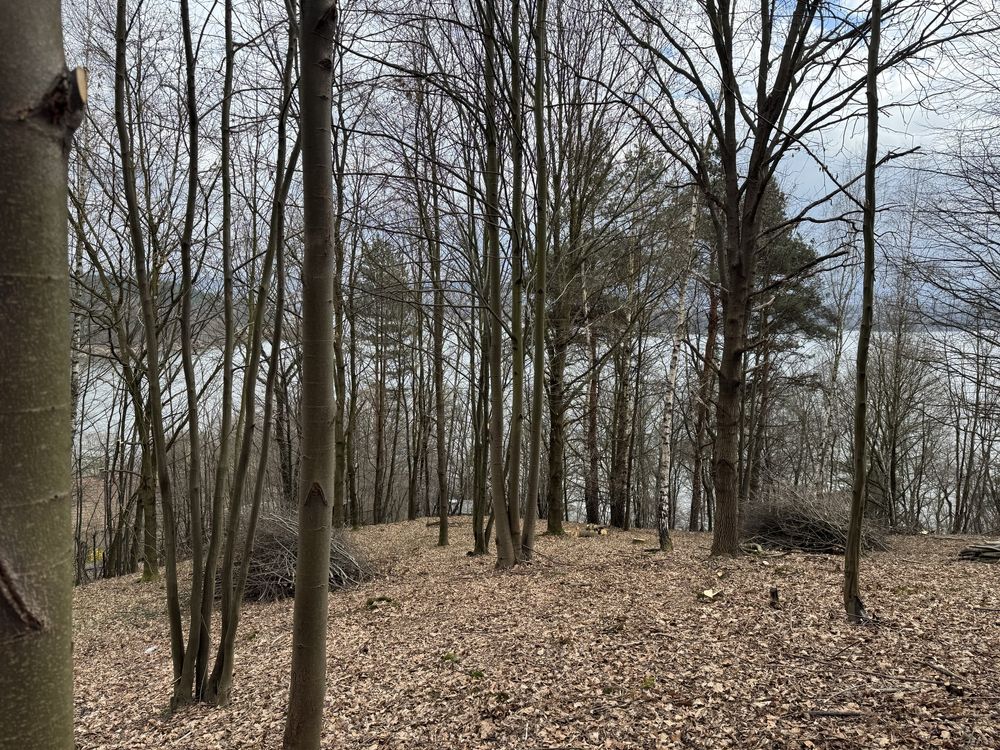 Działka budowlana z widokiem na jezioro żywieckie