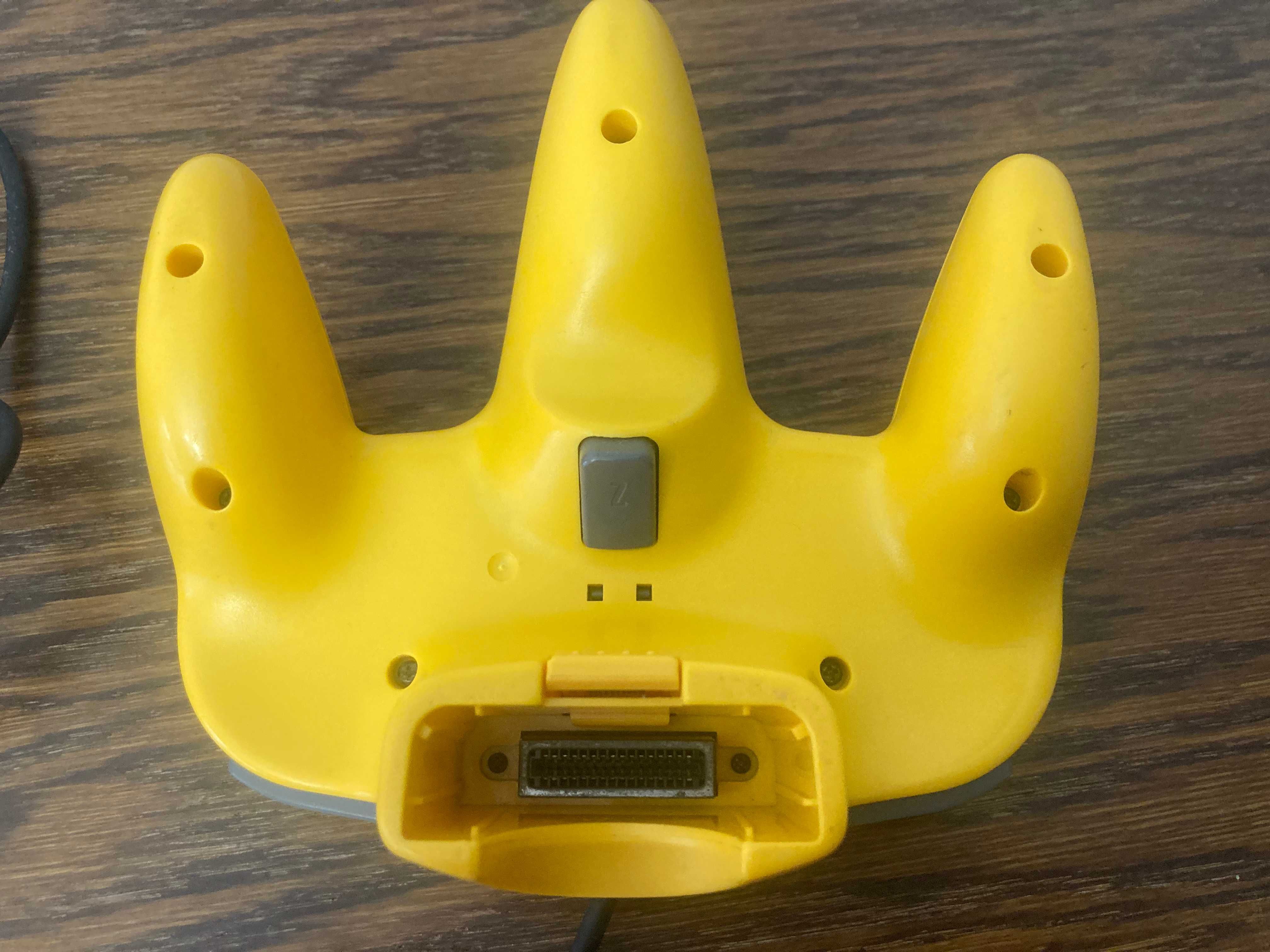 Nintendo N64 kontroler pad joystick N64 pad żółty zregenerowany
