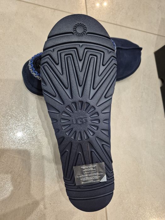 Nowr Buty męskie UGG M Tasman 48,5 granatowe niebieskie kapcie M/5950