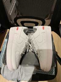 Supreme x Nike Air Force 1 Sneakers Size 40