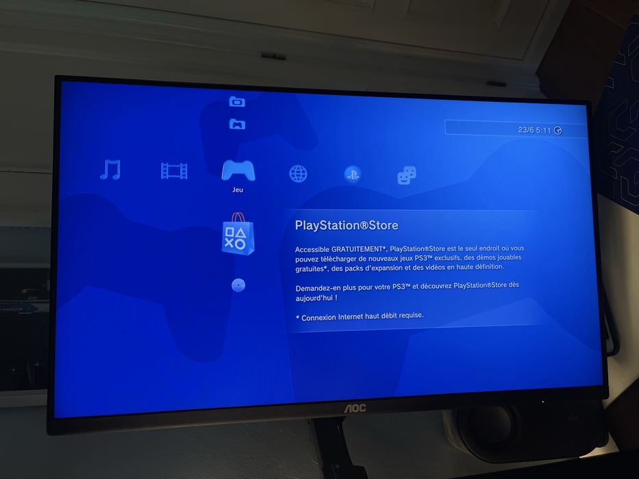 PlayStation 3 Super Slim 32GB + Cabo de alimentação (sem comando)