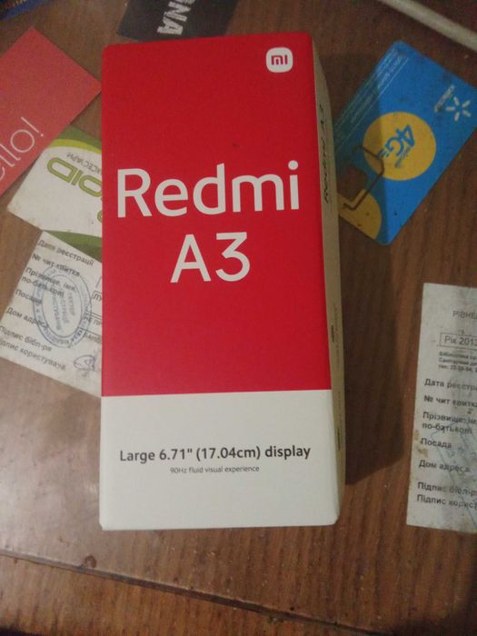 Продам Xiaomi Redmi A3 3/64 в чудовому стані!