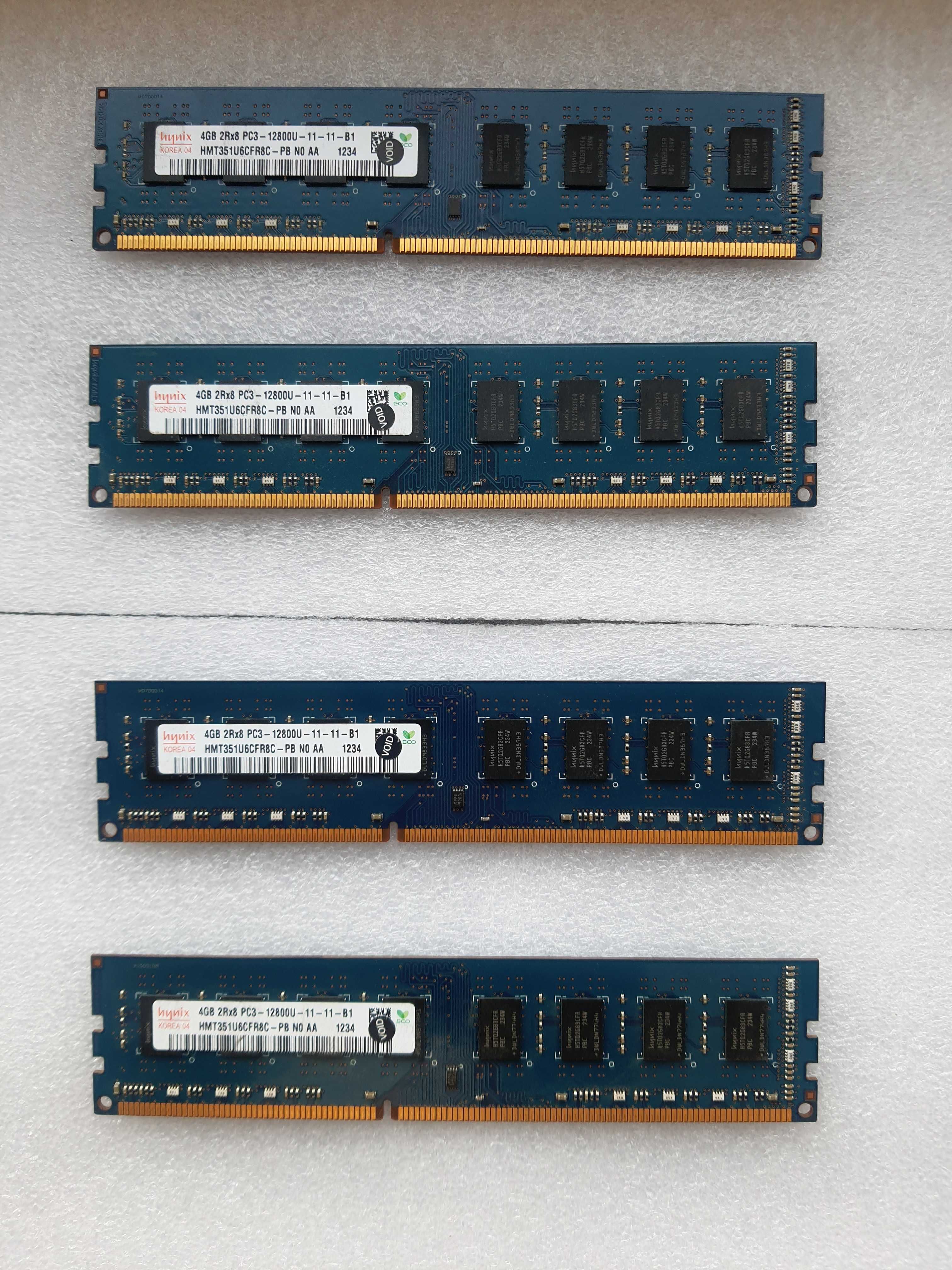 ОЗУ Hynix DDR3 4Gb 12800U 4 шт.