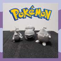 Figuras Pokemon 3D - Bulbasaur - Togepi - Dragonite - Pikachu