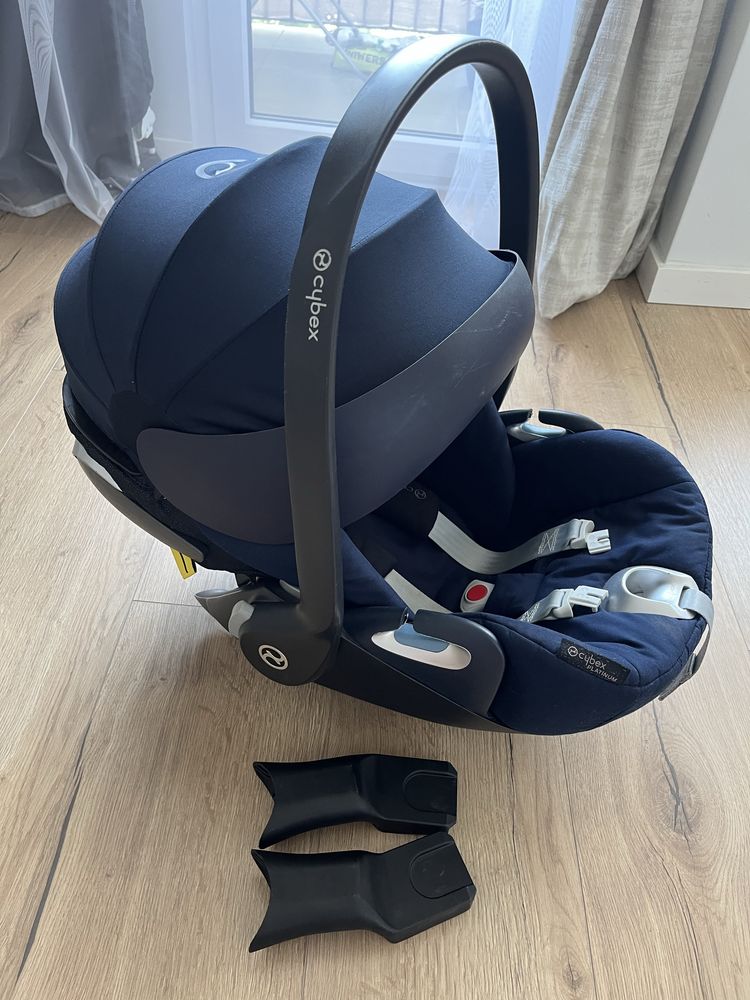 Fotelik Cybex Cloud Z + adaptery