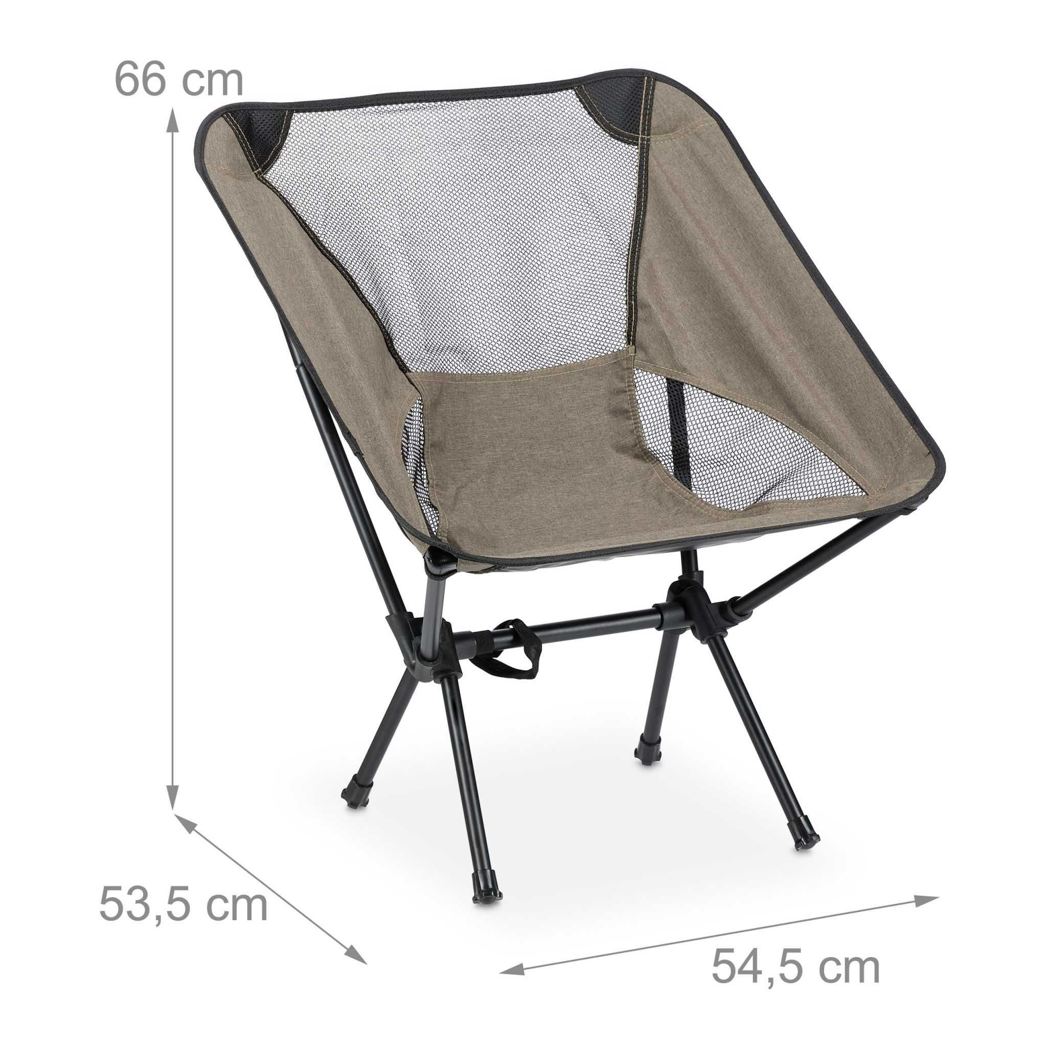 3R164 -50% składane krzesło kempingowe stołek turystyczny z torbą