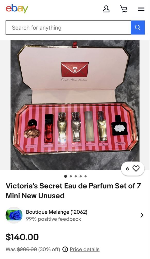 Набор подарочный из США духов парфюмов Victoria Secret VS chanel