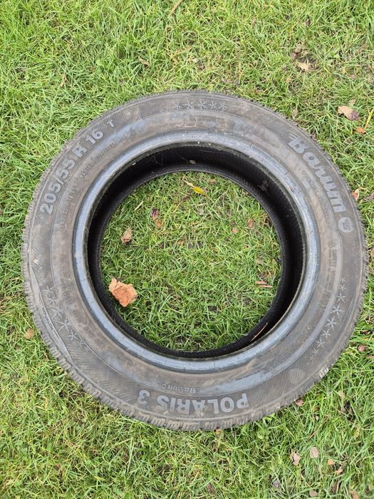 Opony zimowe barum Polaris 3  205/55r16 7.5mm 2 sztukii