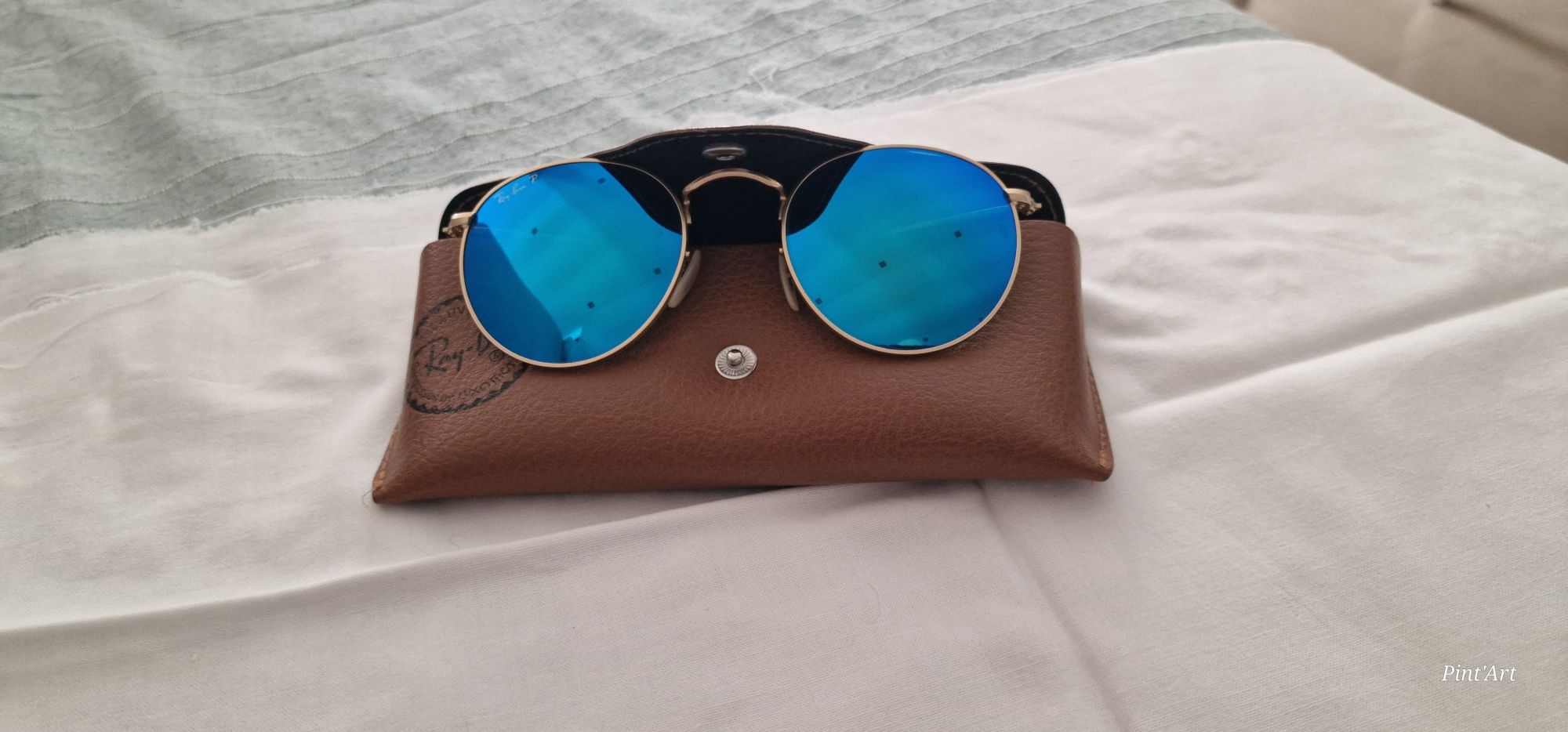 Oculos Ray Ban  polarizados espelhados