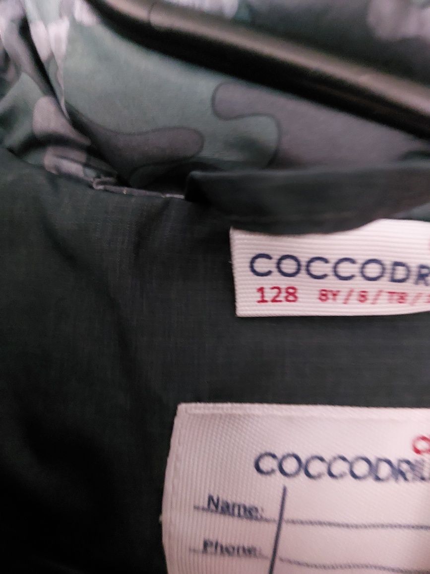 Ciepła zimowa kurtka Coccodrillo chłopiec 128