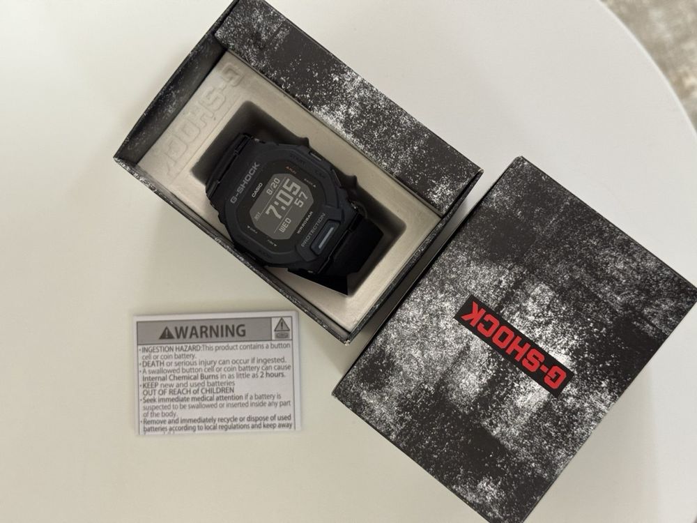 Casio GBD-200-1 (спортивний, Bluetooth, новий)